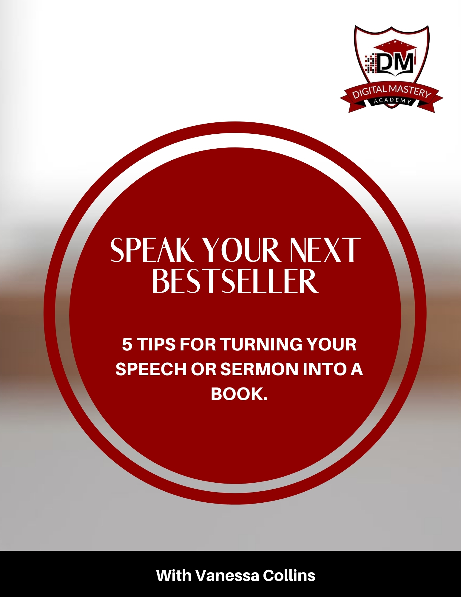 5 Tips Turn Sermon Into a Book cover